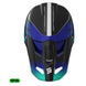 Casco moto shot speed olymp blue pearly motocross enduro