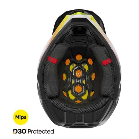 Casco moto shot lite devil black matt motocross enduro