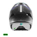 Casco moto shot speed olymp blue pearly motocross enduro