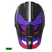 Casco moto shot speed olymp purple pearly motocross enduro