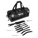 Bolso para moto rhinowalk mt20650 65l drybag waterproof