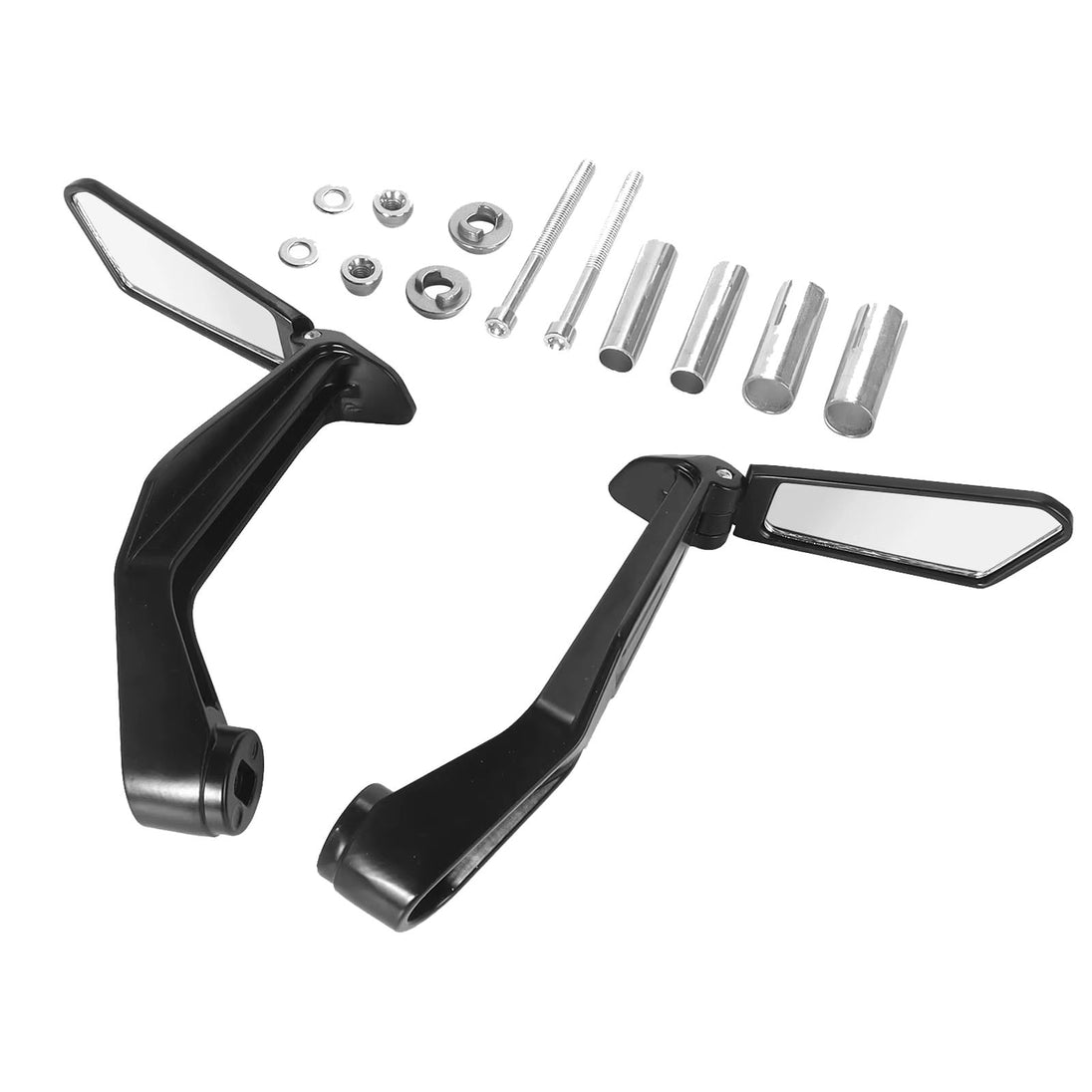 Espejos para moto moxi tipo cubre puño racing plegables sp