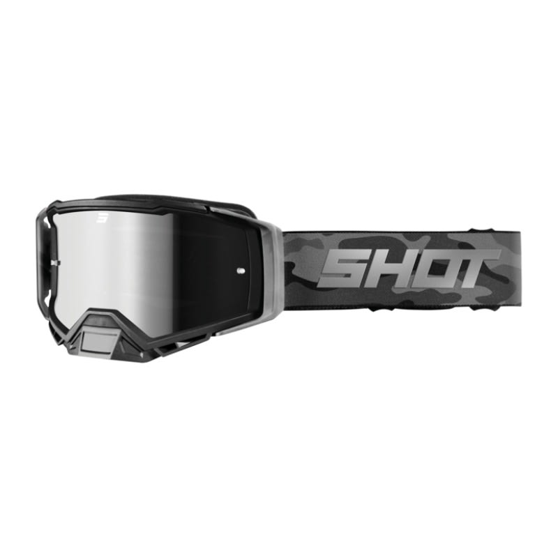 Antiparras moto Shot core shadow grey matt motocross enduro