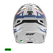 Casco moto shot speed wave black white pearly motocross enduro