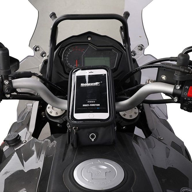 Bolso soporte celular rhinowalk rk18335 para moto