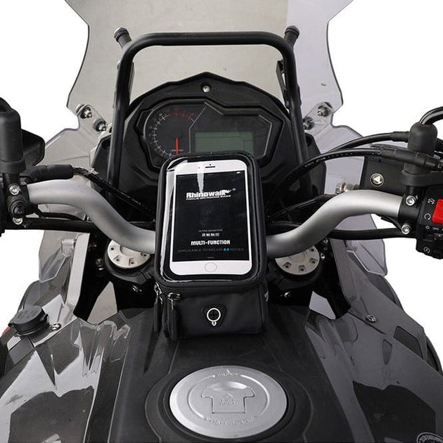 Bolso soporte celular rhinowalk rk18335 para moto