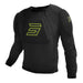 Jofa moto shot vest prime black neon yellow motocross enduro