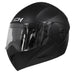 Casco moto ich 3110 junior solid ng mate abatible con sun visor certificación dot