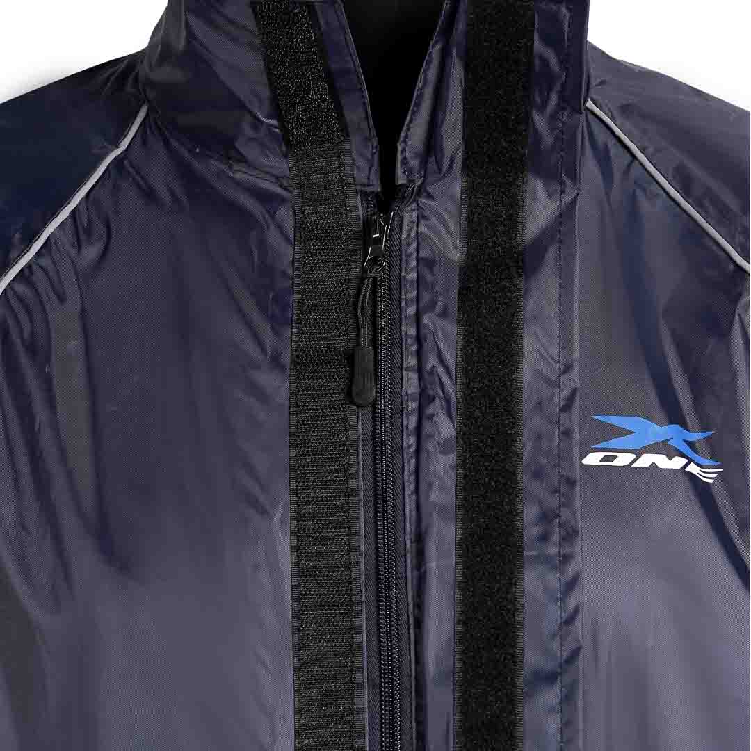 Traje Impermeable Xone X-316w 3 Piezas Para Moto Polyester az navy