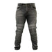 Pantalon jeans moto armad gear over gris kevlar