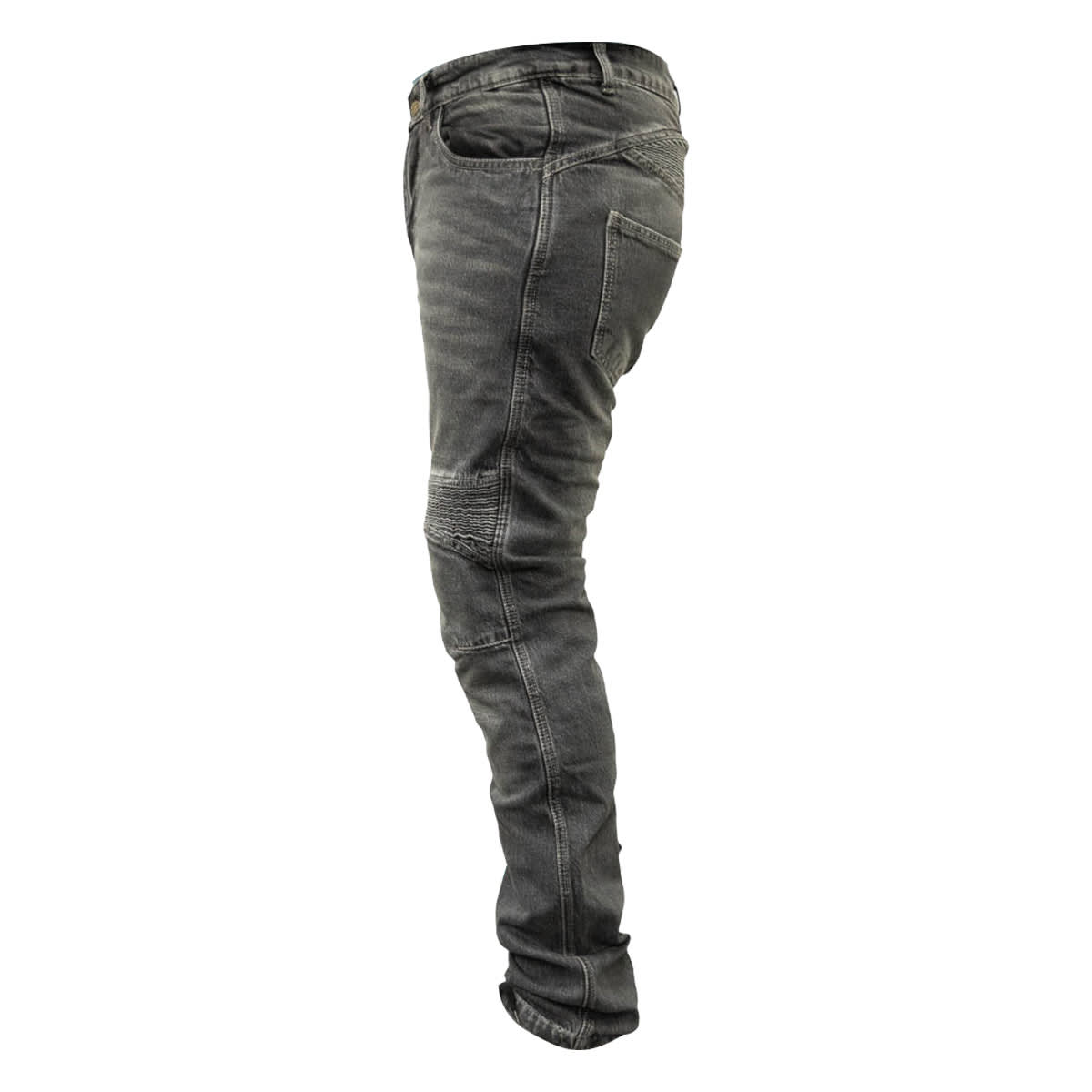 Pantalon jeans moto armad gear over gris kevlar