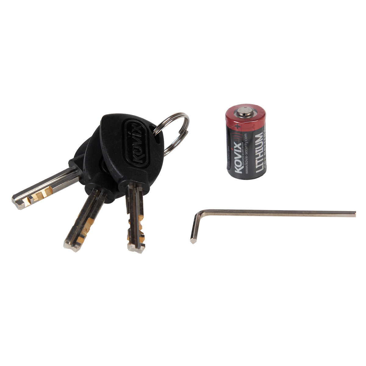 Cadena con eslabón reforzado alarma kovix KCL12-150 12mm x 150cm