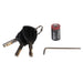 Cadena con eslabón reforzado alarma kovix KCL12-150 12mm x 150cm