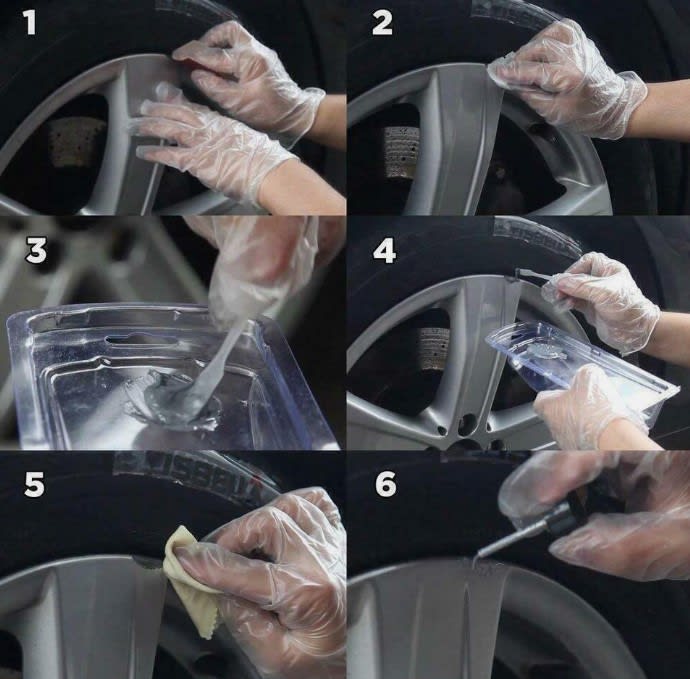 Kit Reparador de Llantas para Autos Motos y Camiones