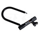Candado u kovix acero 16mm con alarma 120db para moto ulock KTL16-210bk waterproof