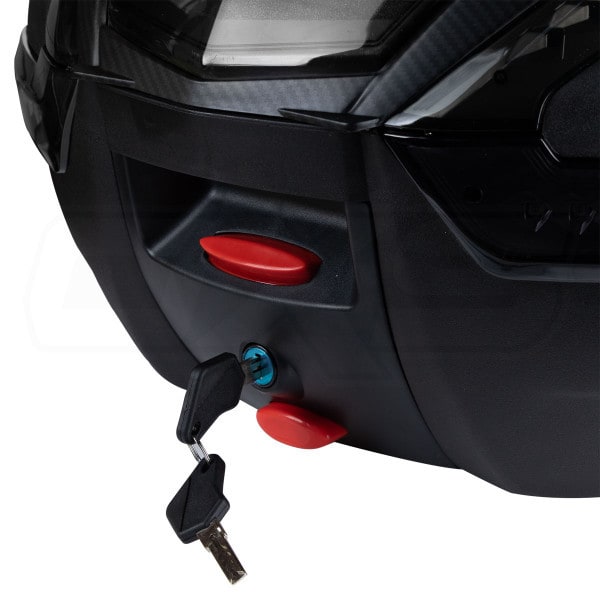 Maleta Moto Top Case 4rs E62 38 Litros Con Luz Led Carbon