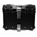 Maleta moto top case 4rs e702 45 litros aluminio black desmontable