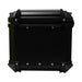 Maleta moto top case 4rs e702 45 litros aluminio black desmontable