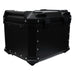 Maleta moto top case 4rs e702 45 litros aluminio black desmontable