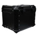 Maleta moto top case 4rs e702 45 litros aluminio black desmontable