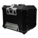 Maleta moto top case 4rs e702 45 litros aluminio black desmontable