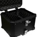 Maleta moto top case 4rs e702 45 litros aluminio black desmontable