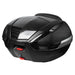 Maleta moto top case 4rs e68 carbon 48 litros con luz led