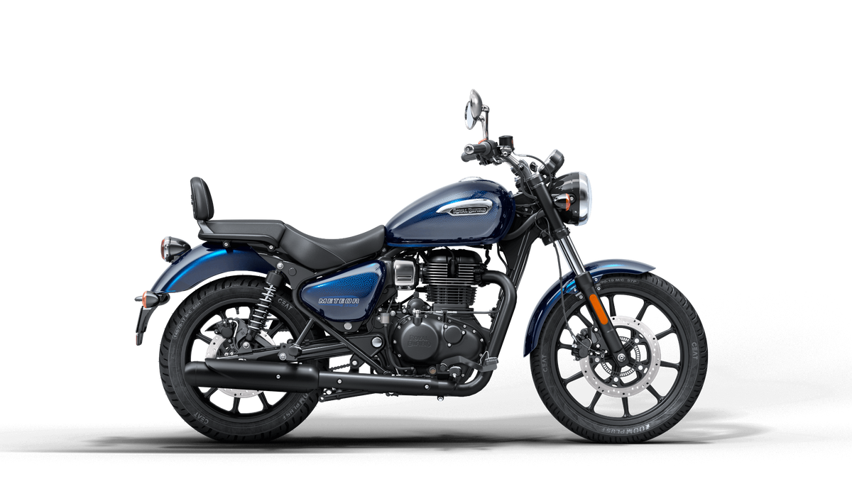 Royal Enfield Meteor 350 Azul