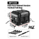 Bolso moto top case rhinowalk mft2305 tactical 36lts impermeable