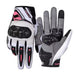 Guantes para moto ones again mg28 rosa con protecciones touch