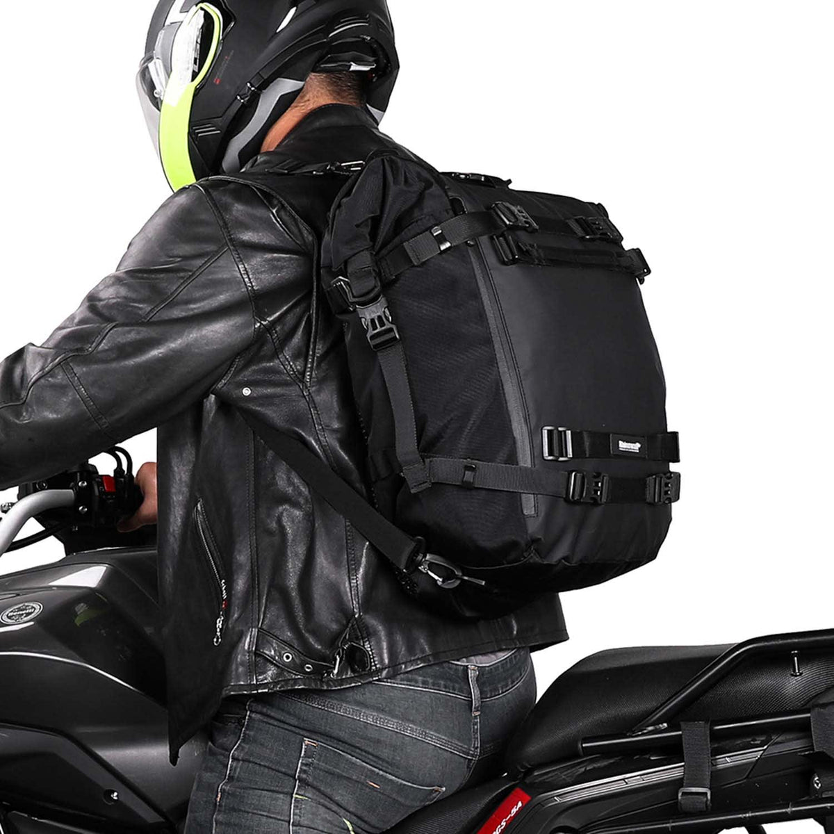 Bolso impermeable para moto rhinowalk mt21630 30 litros multi uso