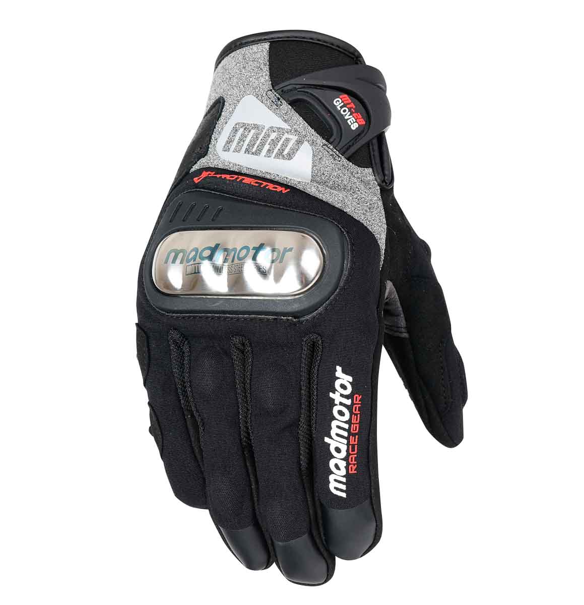 Guantes para moto madmotor mt28 protecciones touch