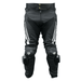 Pantalon moto armad gear steel cuero racing con sliders