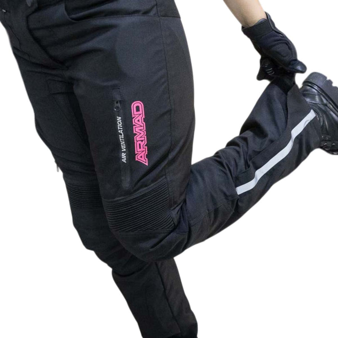 Pantalon moto armad gear lina mujer maxdura impermeable
