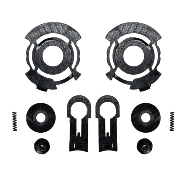 Sistema de fijación repuesto para casco moto hro 3480dv