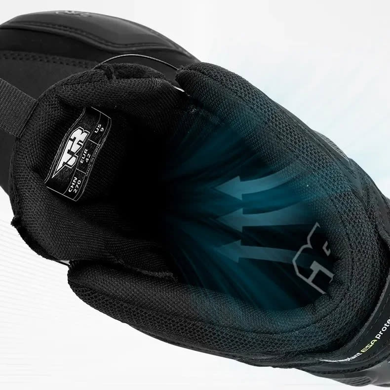 Botas Para Moto tiger racing r1 negro con caña urbanas