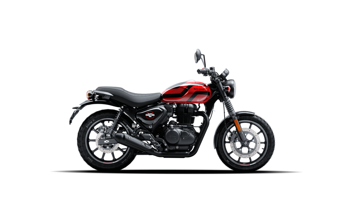 Royal Enfield Hunter 350 Rojo/Negro