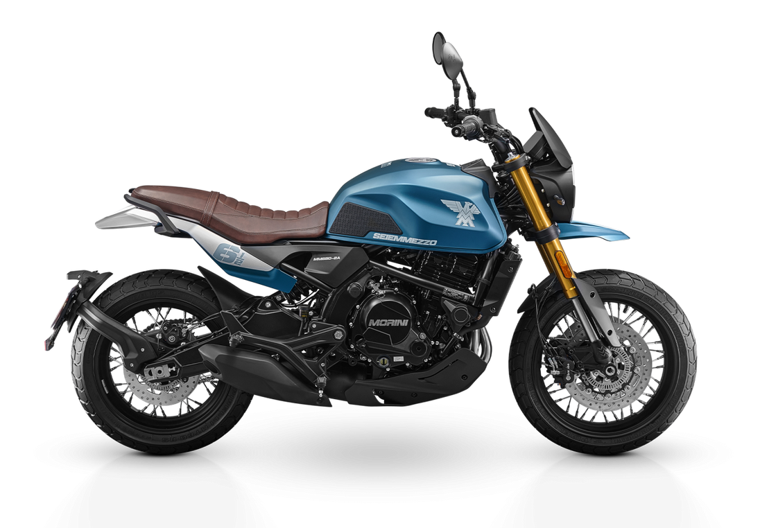 Moto Morini Seiemmezzo SCR scrambler 649cc - vista 8