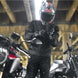 Chaqueta moto ones again sj01 verano con protecciones negra