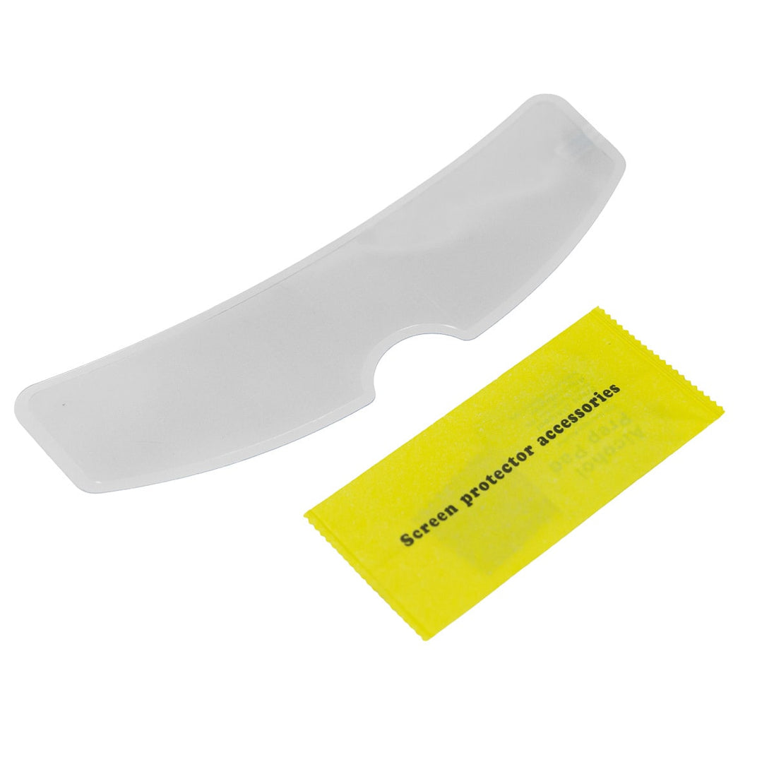 Lamina antifog para visor casco moto adhesivo 24,5x7cm