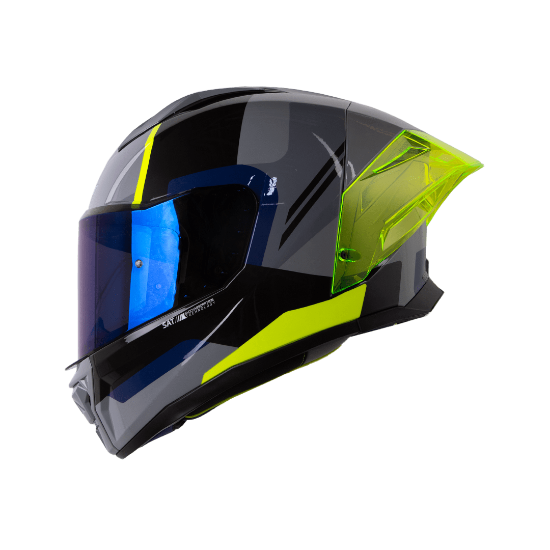 Casco moto shaft 596sp fick gr az.os integral