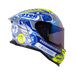 Casco moto shaft sh-598 randomizer gr.os az integral sun visor