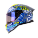 Casco moto shaft sh-598 randomizer gr.os az integral sun visor
