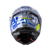 Casco moto shaft sh-598 randomizer gr.os az integral sun visor