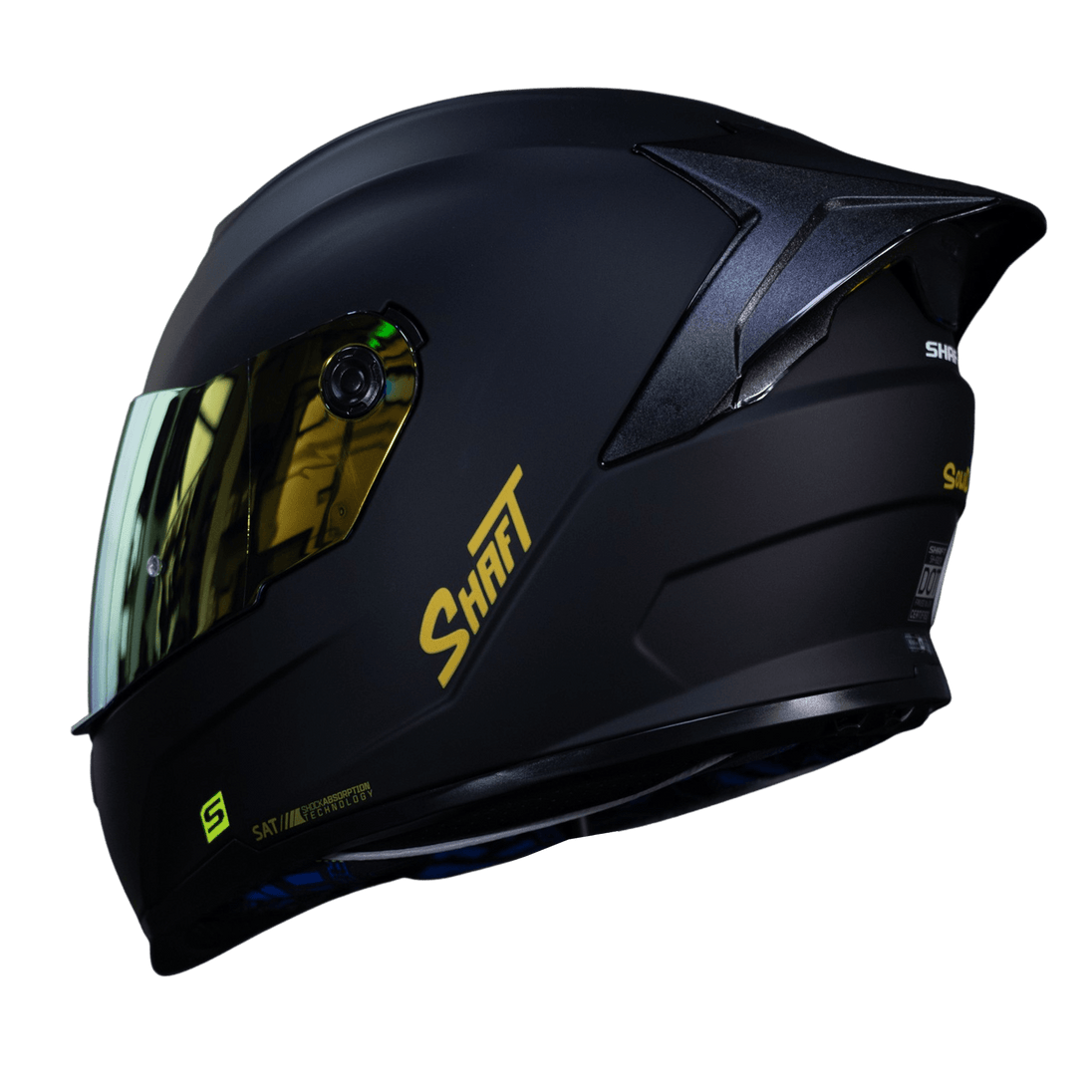 casco moto shaft 502sp solid n.m do integral normal dot acreditado (V/SV)