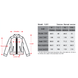 Chaqueta moto ones again sj01 verano con protecciones negra