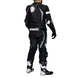 Traje mono cuero moto armad 2 piezas competición