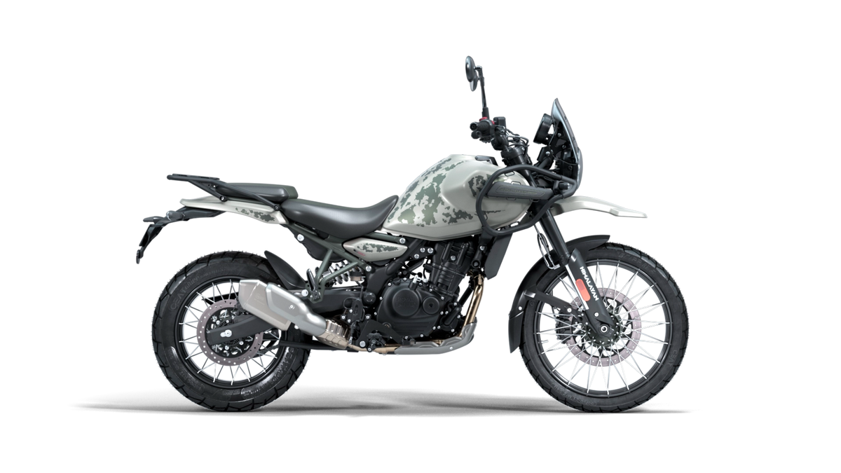 Royal Enfield New Himalayan 450 Tubular Kamet White (Tubeless)