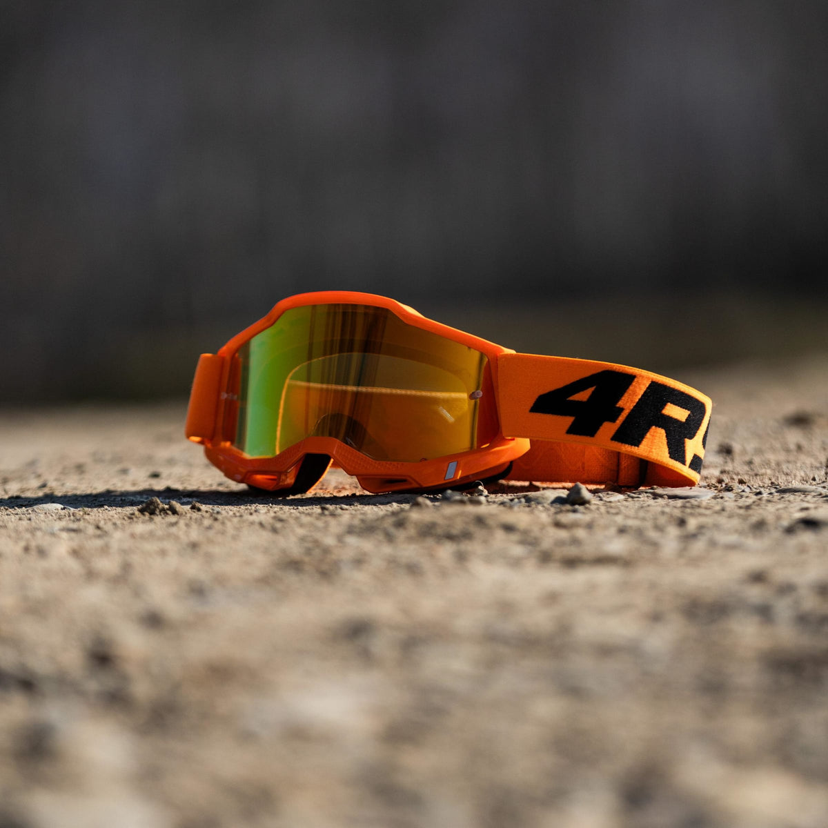 Antiparras para moto 4rs lite blanca motocross enduro mtb