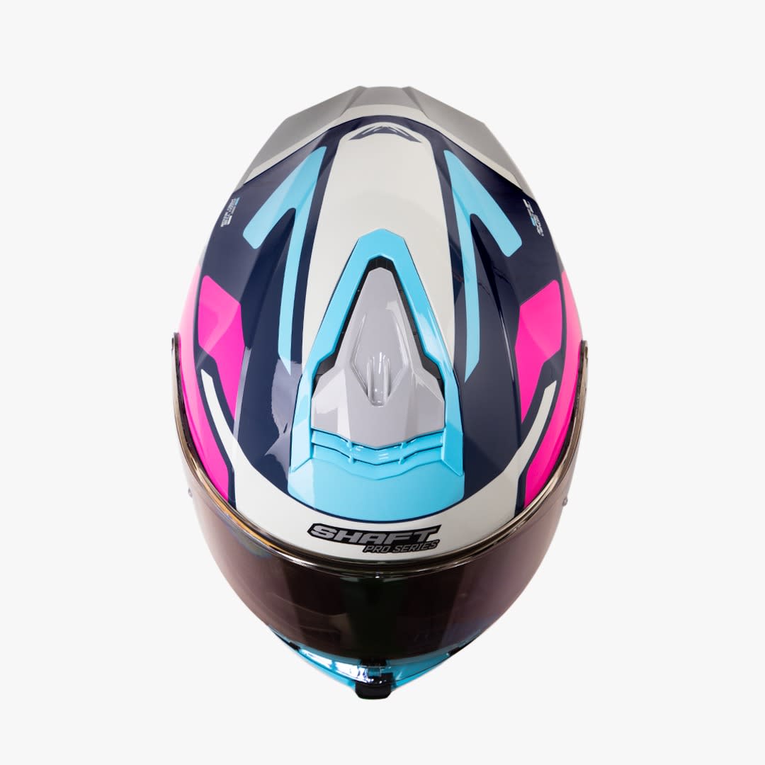 Casco moto shaft pro 609 venom streetform az.os gr integral